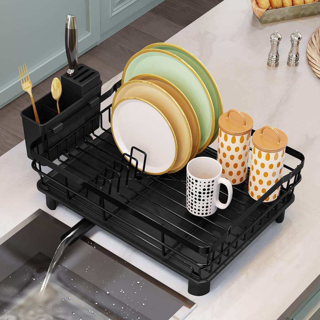 Kitchen Countertop Dish Storage Rack, Draining Household Sink, Draining Basket Bowl Rack, Sink Storage Rack