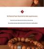 Chinese Zodiac Peach Wood & Agate Bracelet for Men and Women - Retro Year of the Snake Jewelry, Benmingnian Gift