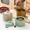 Ru Han Ceramic Double-Boiler Stew Pot