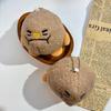 Cartoon Beef Ball Hot Pot Plush Toy - Amusement Park Claw Machine Doll Pendant