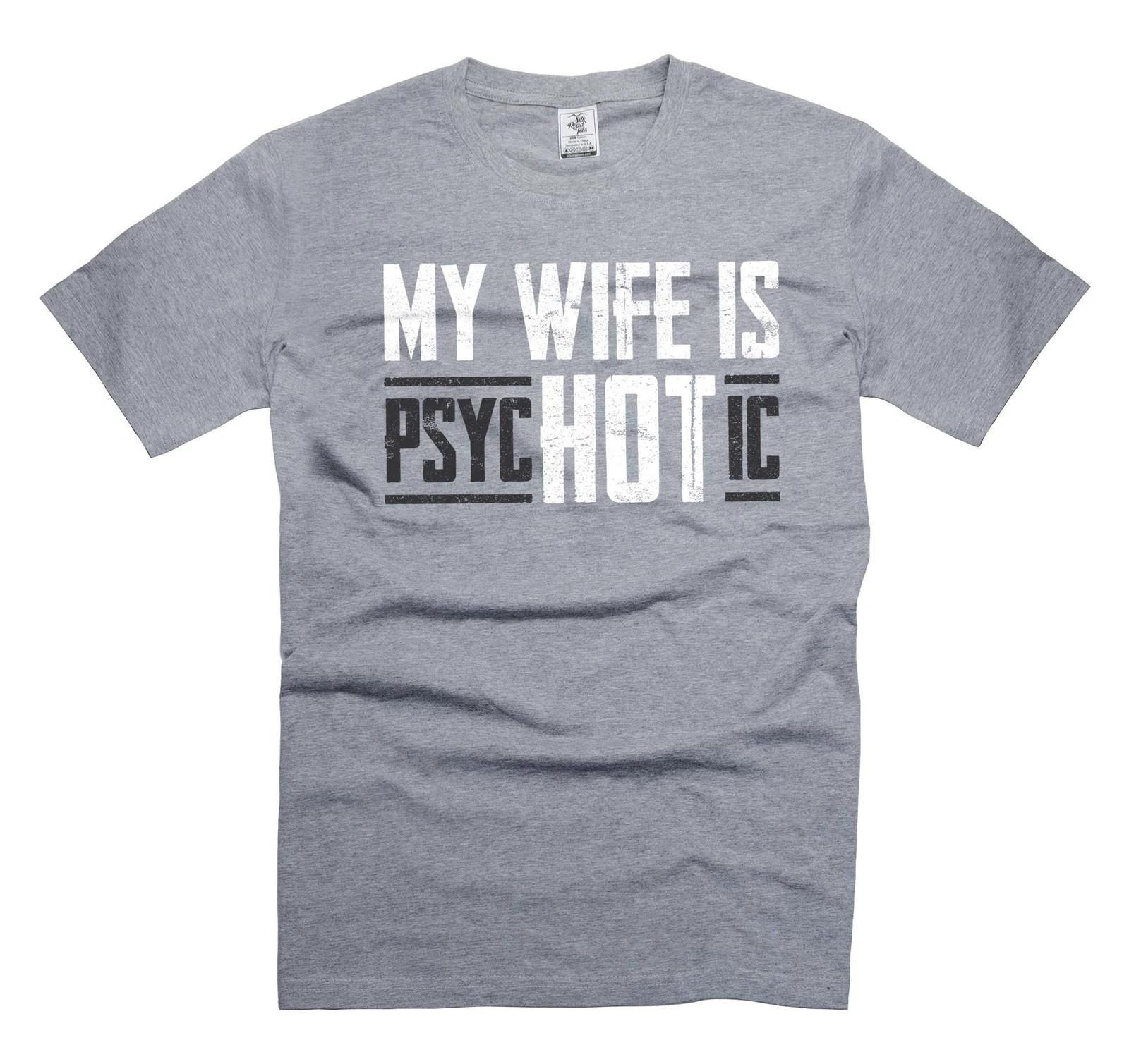 Mens Funny Husband T-shirt gift from Wife Tee Shirt Husband Birthday Joke Tee XL