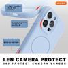 Matowe silikonowe etui Liduid z magnesem na telefon iPhone 15 14 16 Plus 11 12 13 16 Pro Max Magsafe Charge Protector Soft Cover