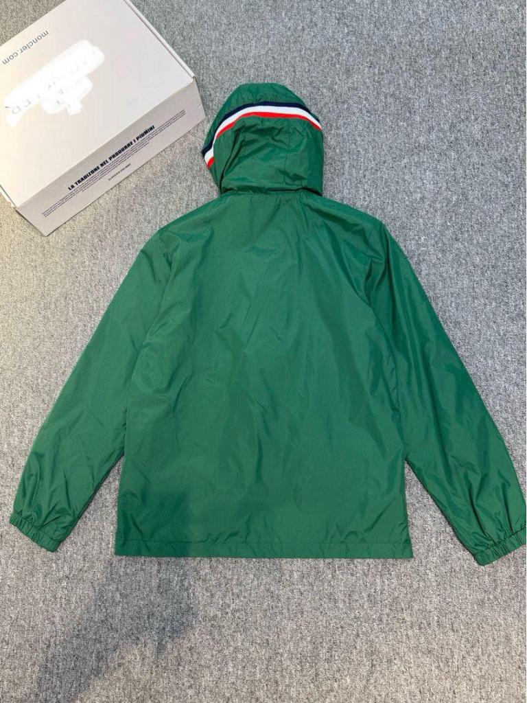 Men's French Style 2025 Autumn Quick-Dry Hooded Polyester Sun Protection Outdoor Jacket