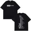 Oasis Live '26 Wembley Tour Men's T-shirt Fan Merch Summer Men's Hip-hop Fashion T-shirt Comfortable Casual Men's T-shirt Top
