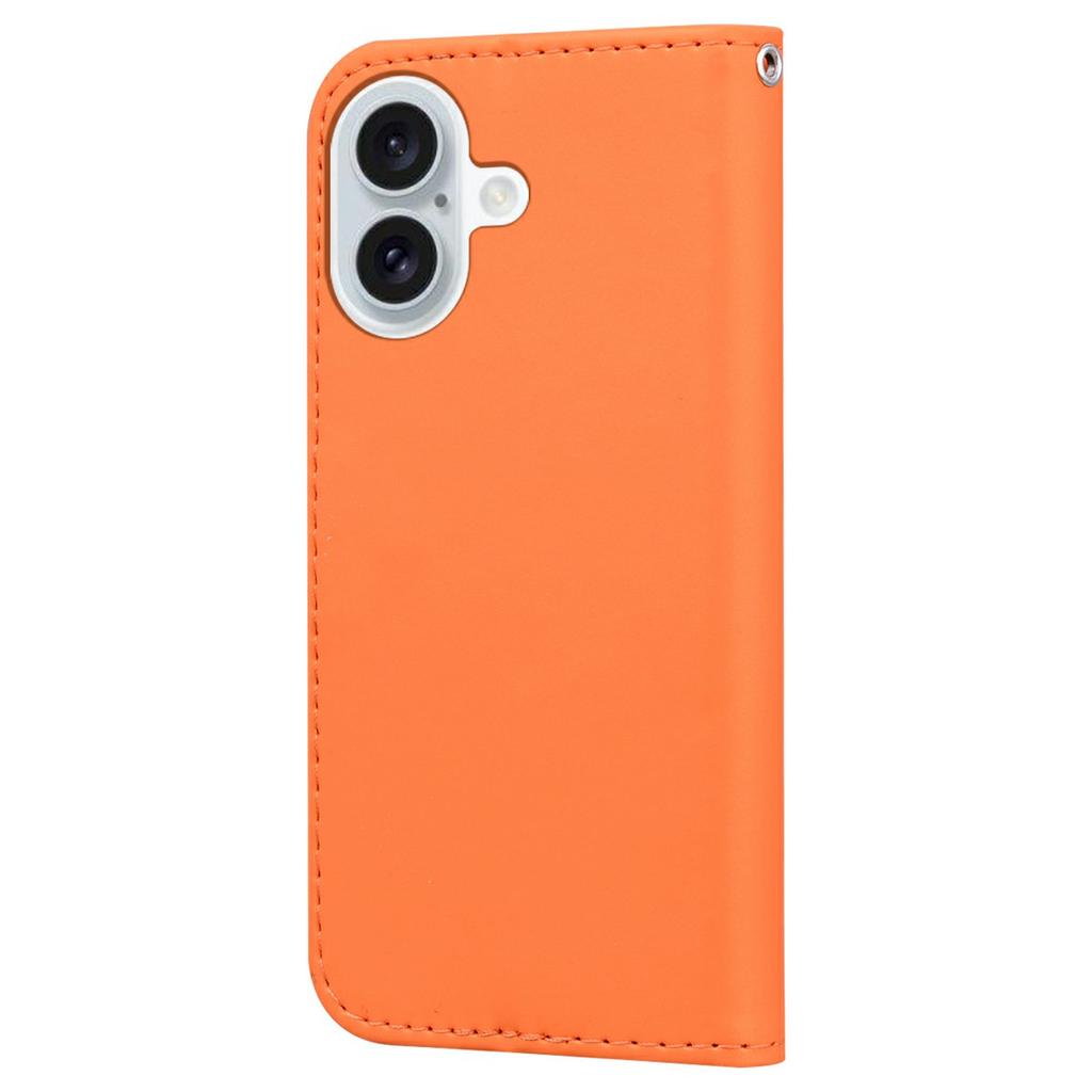 For iPhone 16 Case Cartoon Pattern Wallet Leather Phone Cover