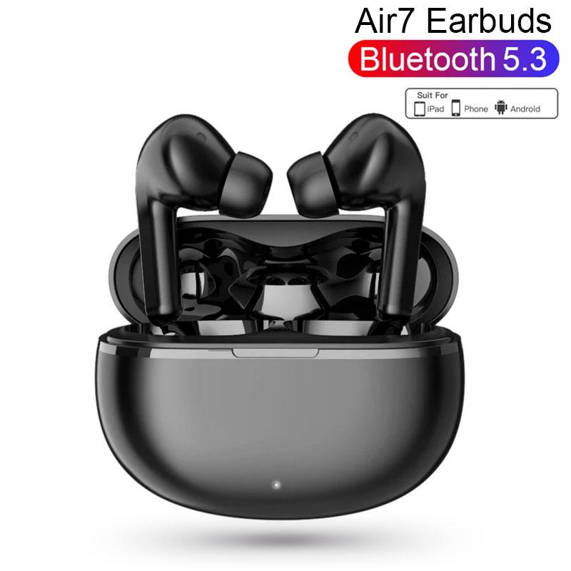 

Bluetooth-гарнитура Наушники Bluetooth 5.3 Беспроводные спортивные наушники TWS Водонепроницаемые наушники с микрофоном Сенсорное управление чёрный