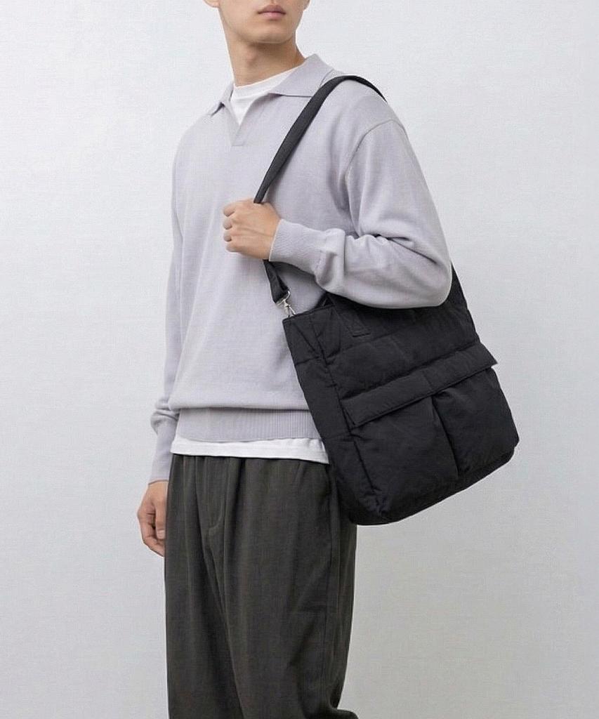 Madgoat City Two-Pocket Tote Bag_Black