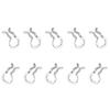 Bicycle Hydraulic Disc Brake Pad Bolts Circlip Bicycle Bolt Disc Brake Pads Fixing Screw Mounting Titanium Alloy