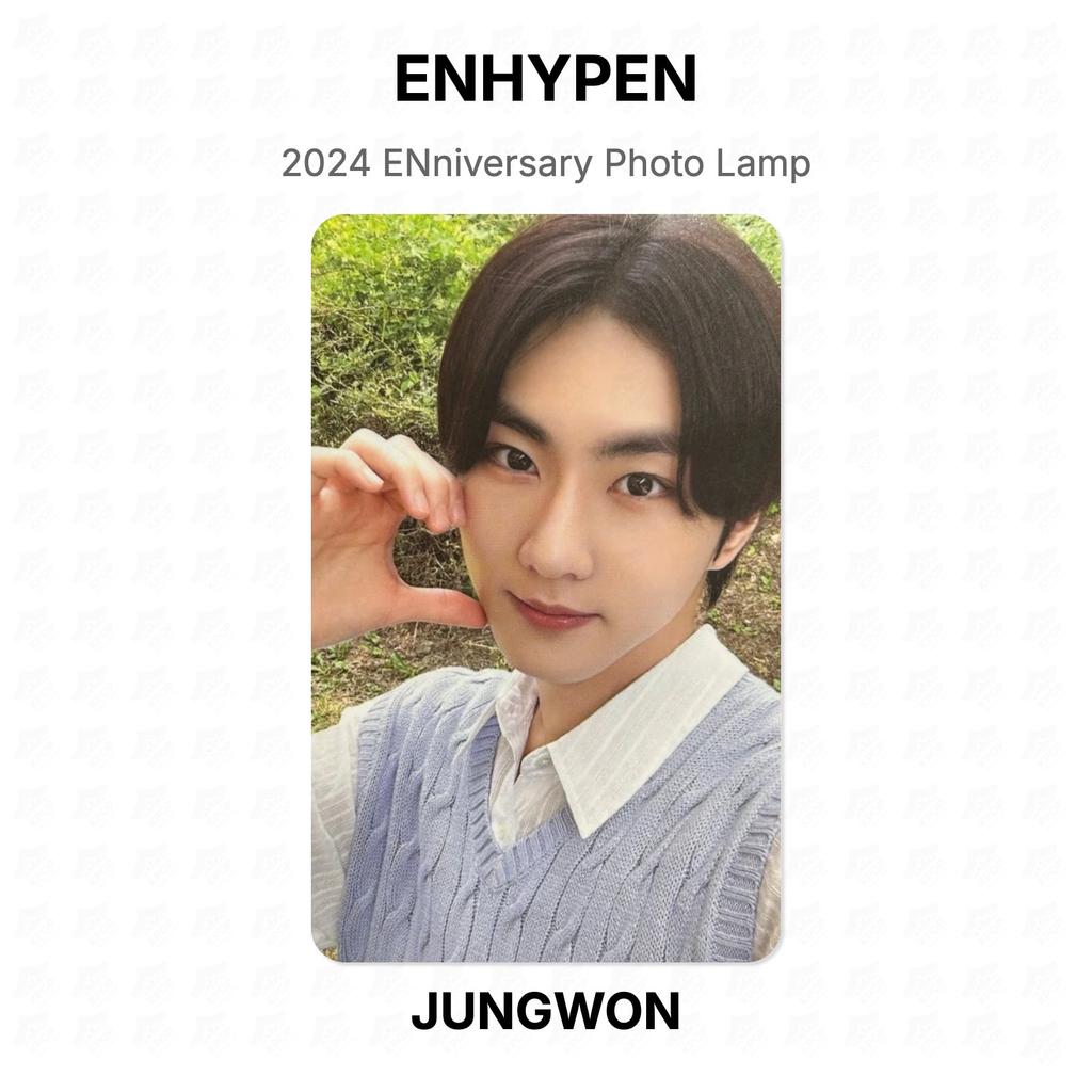 ENHYPEN 2024 ENniversary Photo Lamp Official Photocard