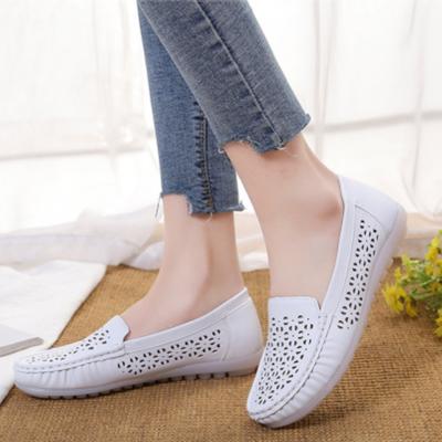 Summer New Fashion Round Toe Nurse Shoes Soft Sole Non-slip Sandals Flat Shoes Breathable Casual Sports Women's Shoes