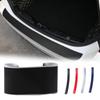 90cm Car Rear Trunk Bumper Carbon Fiber Sticker Decals Universal Auto Anti-Scratch Anti-Collision Protection Strips Stickers 1Pc
