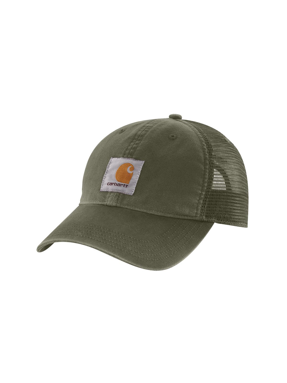 Carhartt Buffalo Sandstone Mesh Back One Size Men s Cap, Basil,