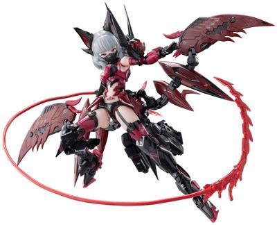 Doyusha Mimido ATK Girl CARMILLA with Illustration Total Height Plastic Model 1/12 (Eastern Model) Card, Approx. 17cm, Color-coded