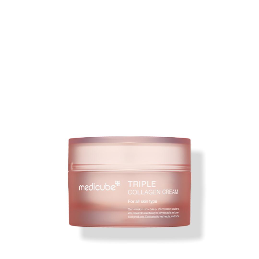 Medicube Triple Collagen Lifting Cream 4.0 Firming Hydrating Face Cream 50ml 1 Pack (50ml)