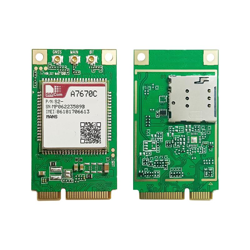 4G Module A7670C-LNNV A7670C-MNNV PCIE Data Positioning and Voice Function Optional
