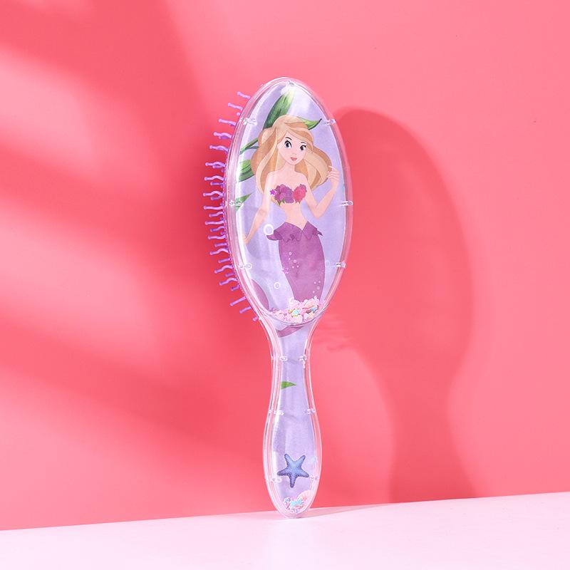 

Square Sequin Air Cushion Comb - Various Styles, Korean/Japanese Girl Airbag Design 22x6.5x3 cm