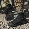 Men Tactical Boots Desert Waterproof Hunting Work Army Boot Male Safety Ankle Lace Up Military Climbing Hiking Shoes Zapatos