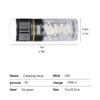 2-in-1 Multifunctional Portable Lantern LED Ambient Light String  Type-C Rechargeable Portable Outdoor Camping Atmosphere Light