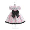 Infant Kids Baby Baptism Dress For Girls Kids Wedding Party Dresses Bow Beaded Tulle Christening Gown Birthday Children Clothes