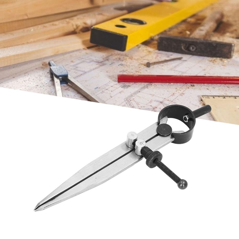 Carbon Steel Adjustable Divider Solid Nut Spring Joint Caliper Wing Divider  Metalworking Drawing 125mm