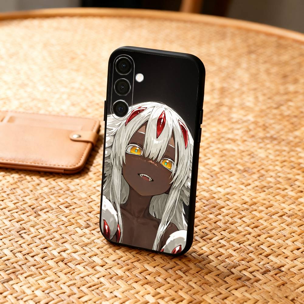 

M-Made In A-Abyss Faputa Phone Case For Samsung A73,72,71,53,52,51,22,91,80, Soft Black Cover Samsung a50 30s 50s
