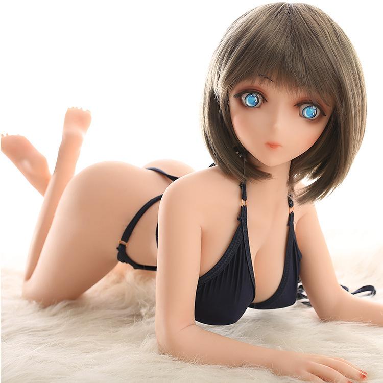 85cm Men's Sex Doll Anime Mini Girlfriend Masturbation Cup Big Breast Vagina Sex Erotic Adult Sex Toy
