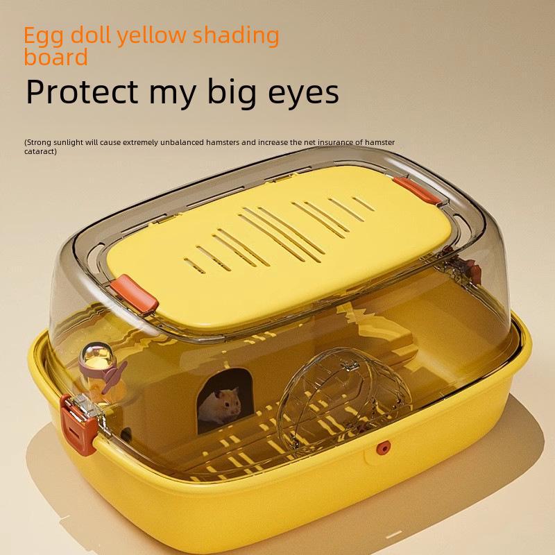 Acrylic Skylight Hamster Cage Castle - Indoor Full Set