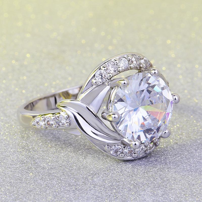 Jewelry Personality Exaggerated Main Stone Ring Women'S Fashion Jewelry Diamond Ring