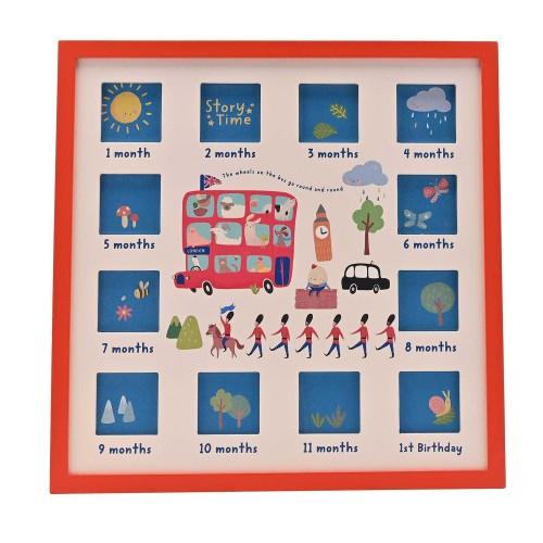 Celebrations Wheels On The Bus My First Year Photo Frame