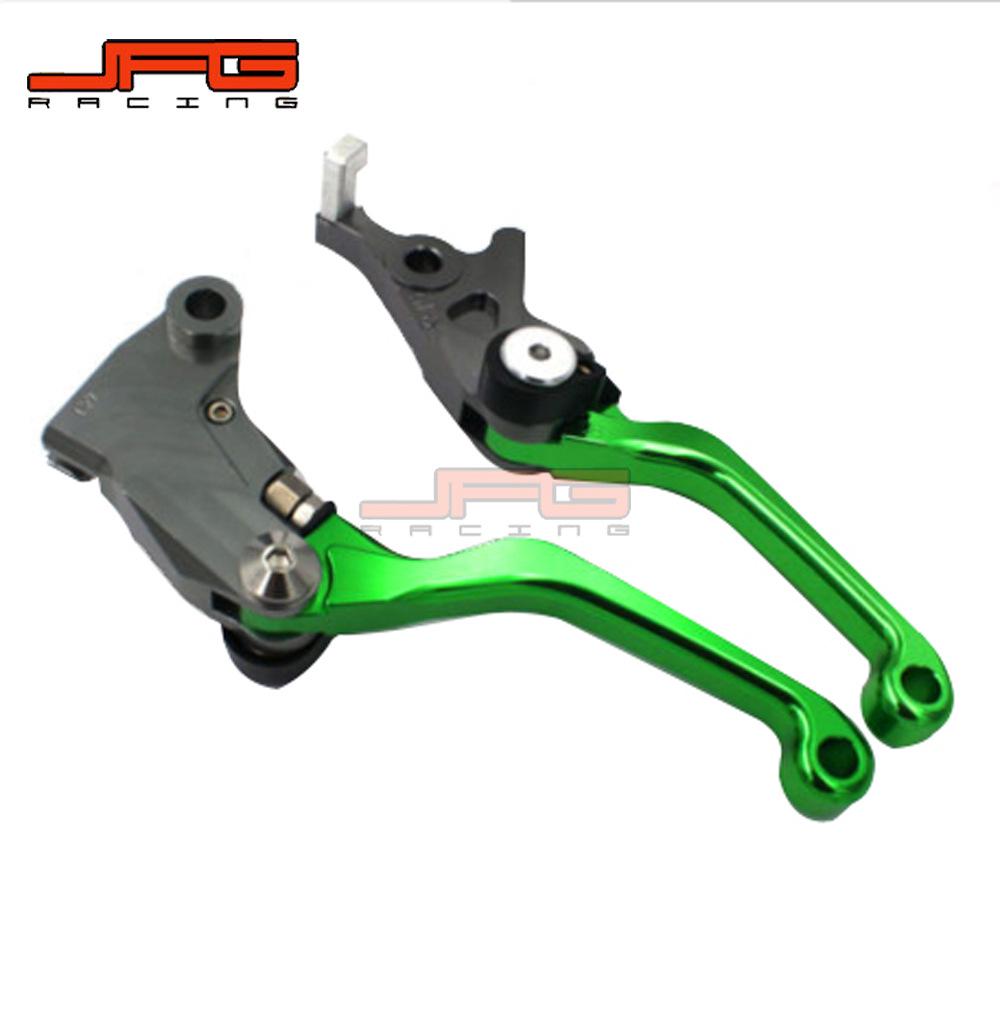 CNC Aluminum Bull Horn Brake & Clutch Lever for KLX125/150/250 Off-Road Motorcycles