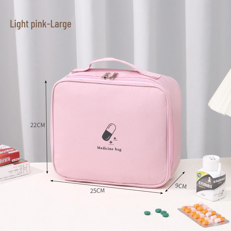 Portable First Aid Kit: Travel & Home Medical Emergency Pack for Kids & Adults