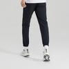Skechers Basic Sports Series Lightweight Woven Elastic Waist Tapered Knit Pants Men bottoms Carbon-Black P223M085-0018