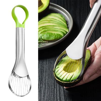 Avocadomesser-Gadget, Edelstahlschneider, Küchenhelfer, Obstschneideartefakt, alles für Küche und Haushalt, Drachenfruchtscheiben