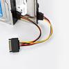 1PC Power Cord Computer Motherboard Socket 6p To Dual 8p Male/Female 1/2 Sata Power Supply Y Splitter Cable Sata Extension Cable