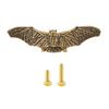 Comfort Metal Cabinet Handle Featuring Retro Chinese Style Bat Figure Good Luck Decors High Durability Not Rusts Quick Install