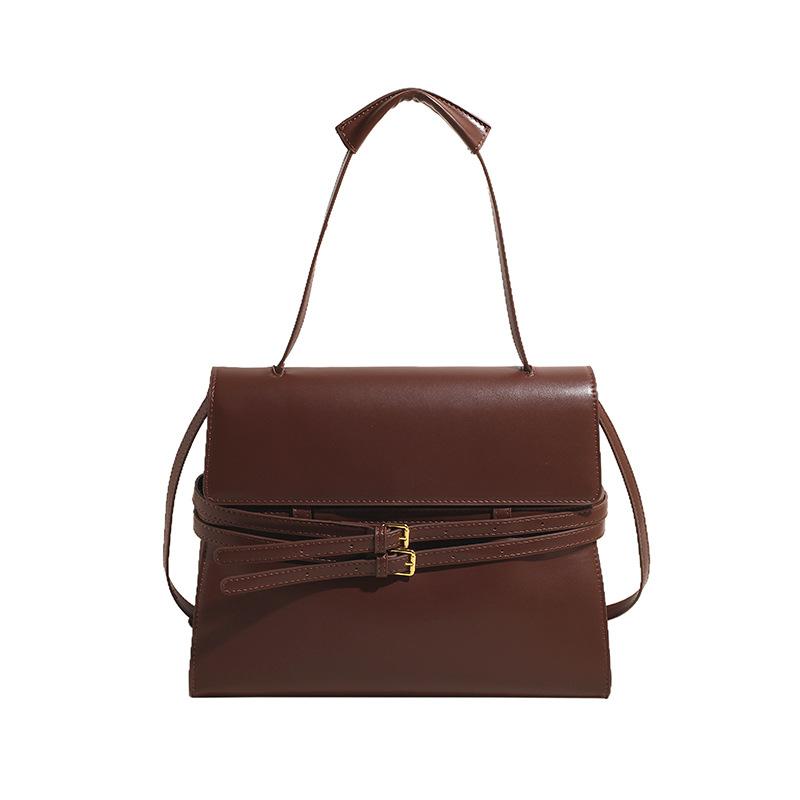 

Маленькая сумка женская новая портативная маленькая квадратная сумка для поездок, универсальная сумка-мессенджер кофейный