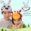 Flickering Halloween Cartoon Animal Hat for Kids & Adults - Perfect for Parent-Child Performances & Costumes