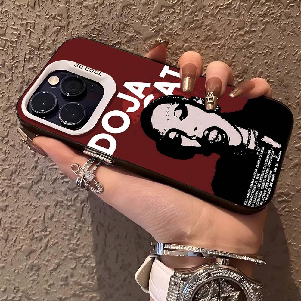 Doja Singer C-Cat Phone Case For IPhone 17 16 15 14 13 12 11 Pro Max Plus Pro Colorful Shell