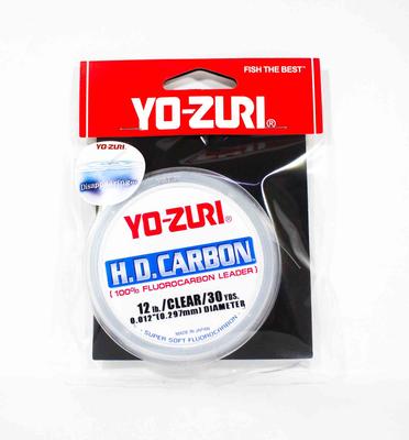 Yo Zuri Duel H.D Carbon Fluorocarbon 30 Yds 12 Lb R887-CL (0870)