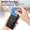 C1-11 for Xiaomi Redmi Note 13 5G Case Carbon Fiber Texture Leather Coated TPU Card Slot Phone Cover