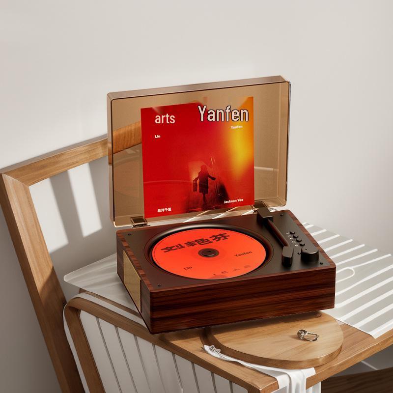 Retro Bluetooth All-in-One CD Player and Speaker - Perfect Birthday Gift