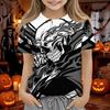 Kids Halloween Short Sleeve T-Shirt for Boys and Girls