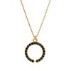 Elegant Women's Stainless Steel Zirconia Clavicle Necklace