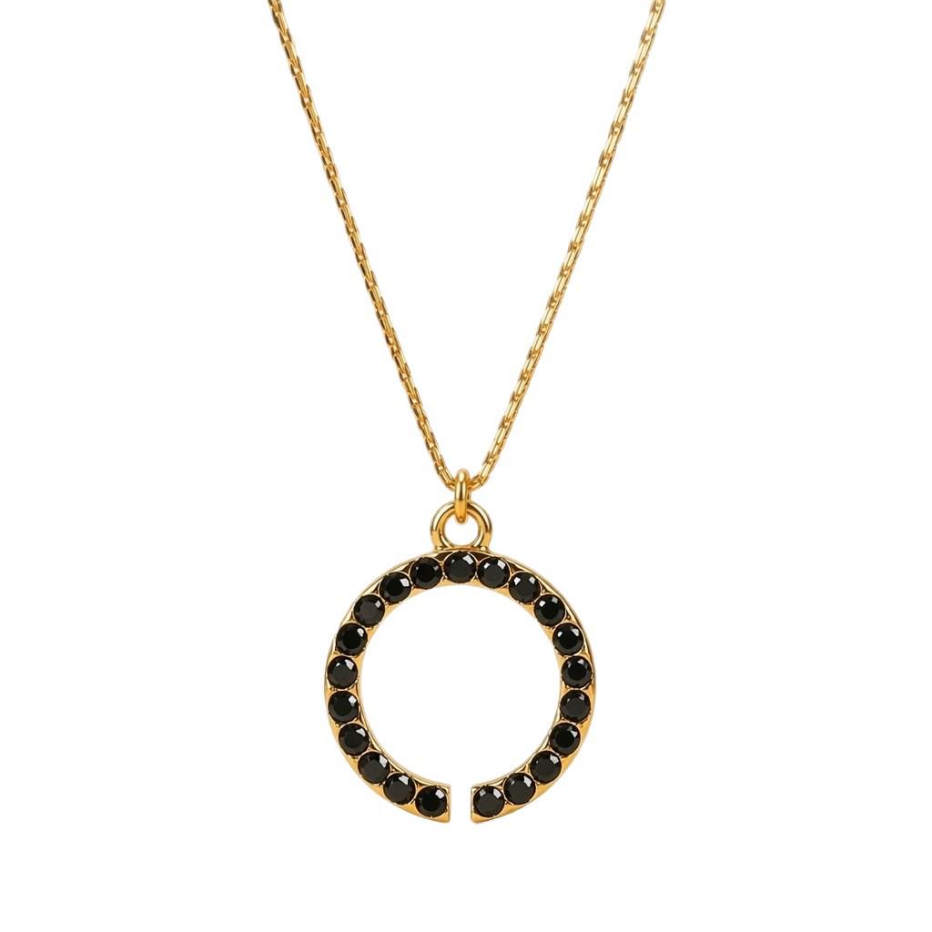 Elegant Women's Stainless Steel Zirconia Clavicle Necklace