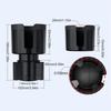 Car Cup Holder Expander Adjustable Base Beverage Bottle Holder Anti-slip Auto Drink Rack Stand for Auto Caravan Camper Cup Holders 5