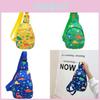High Quality Children's Dinosaur Chest Bag Cute Cartoon Print Sling Bag For Kids