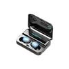 New F9 Bluetooth 5.0 Dual Earbuds with TWS, Battery Display, and Charging Case