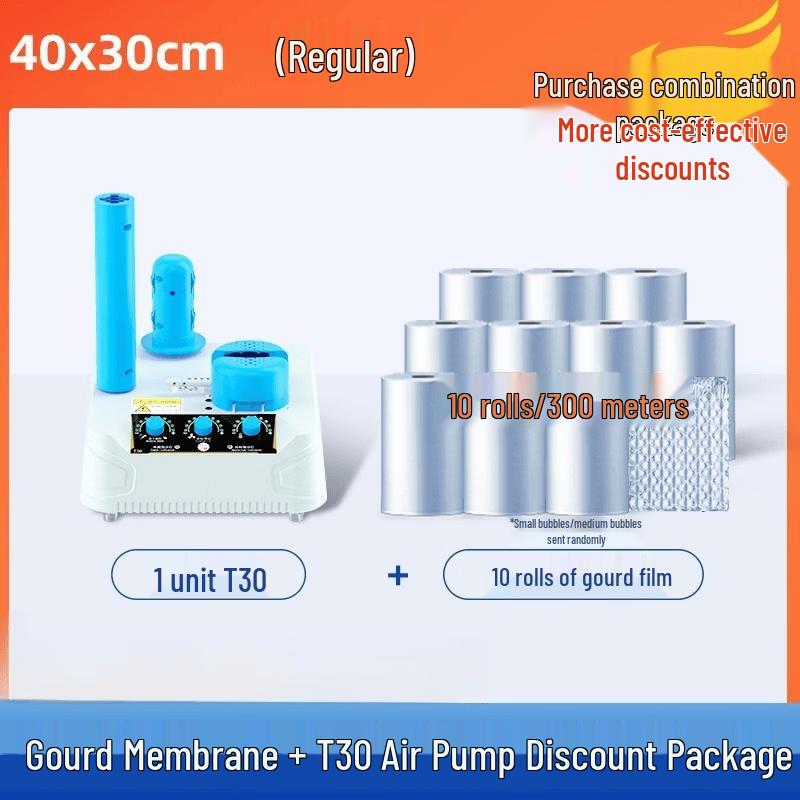 JPHZNB T30 Air Bubble Packaging Machine Kit
