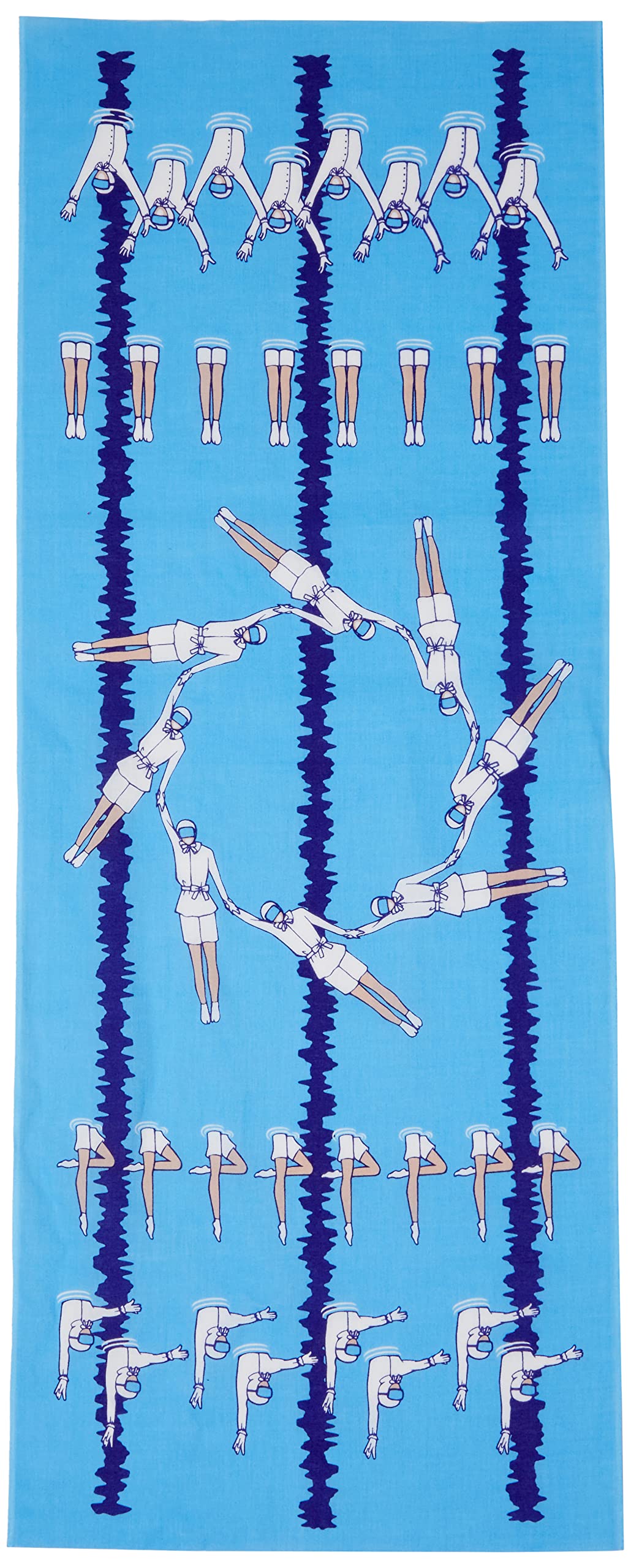 

Маэда Сэнко Золотая медаль ЯПОНИЯ Тэнугуи Синхронное плавание Женщины 109926 (Тенугуи) светло-синий