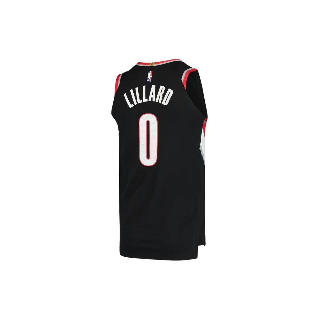 Nike X NBA Portland Trail Blazers Jerseys 'Damian Lillard 0' Men's AV2696-010